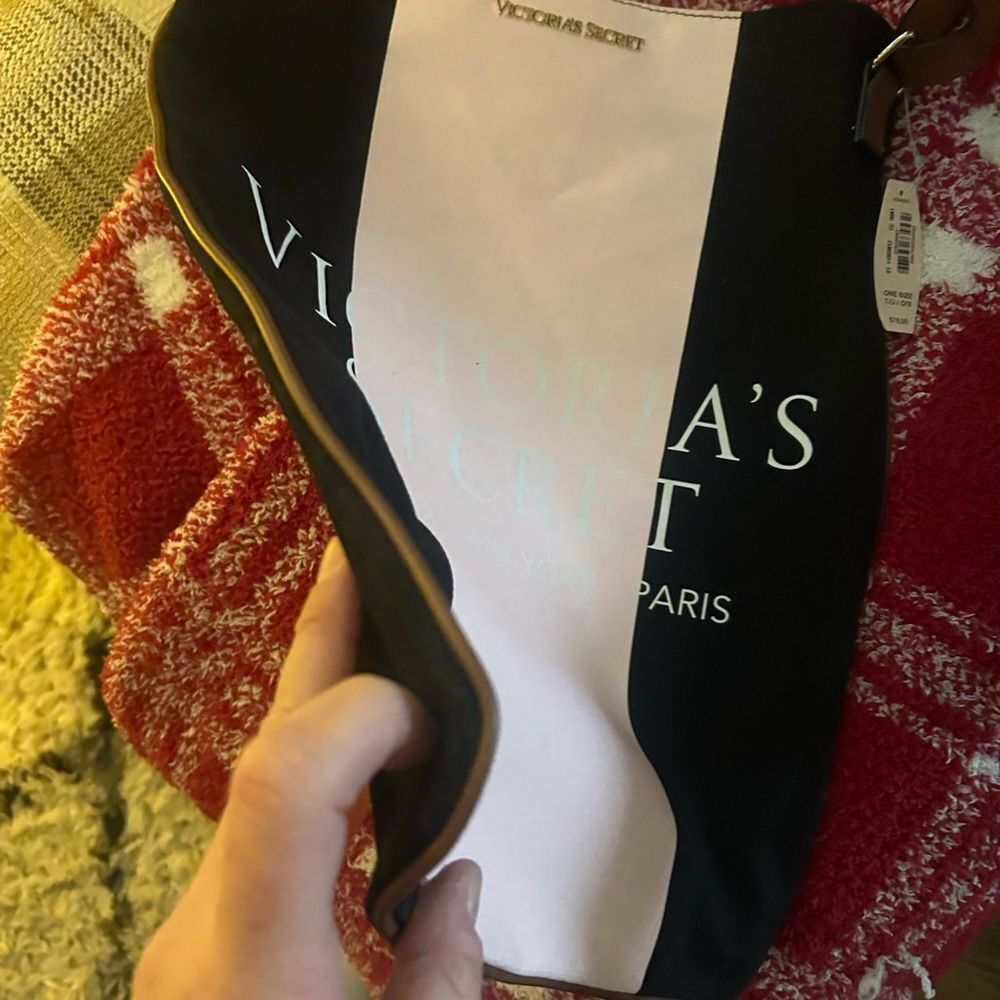 Victoria's Secret Black and Red Tote  C - Picture 5 of 7